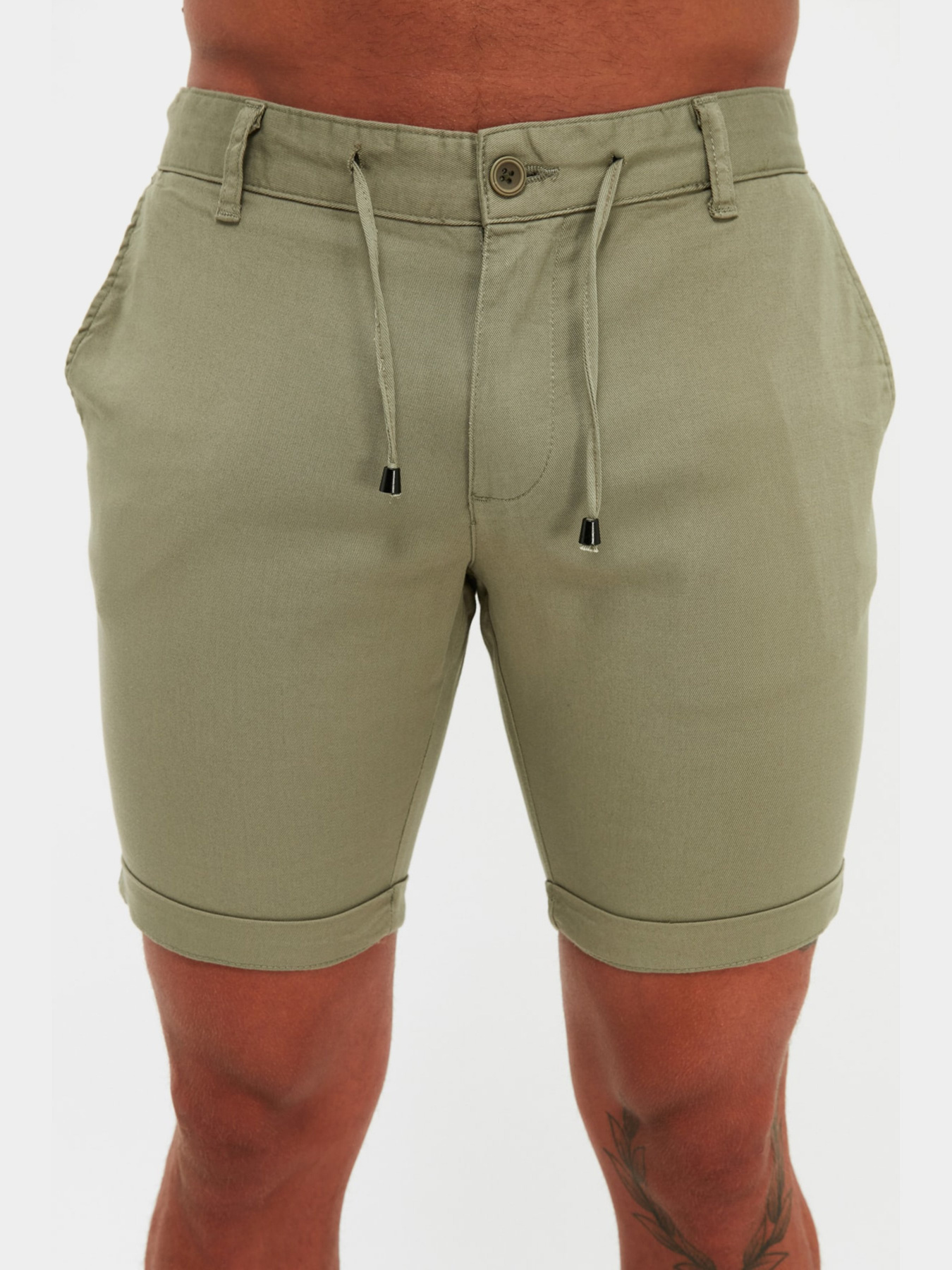 Шорты Trendyol модель TMNSS21SR0725/Haki Фото