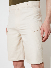 Шорты Trendyol модель TMNSS21SR0547/Ekru Фото