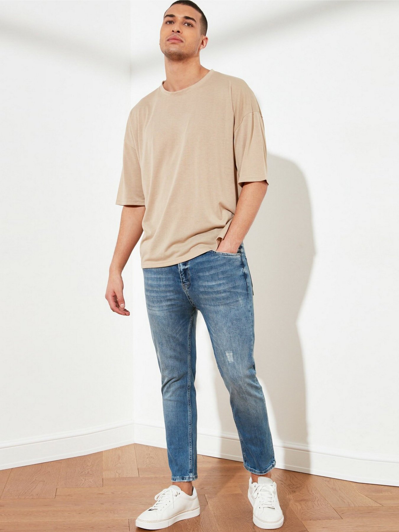 Скинни джинсы Trendyol Skinny модель TMNSS21JE0054/Mavi Фото