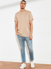 Скіні джинси Trendyol Skinny модель TMNSS21JE0054/Acik Mavi Фото