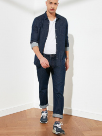 Джинсы Trendyol Regular модель TMNSS21JE0202/Lacivert Фото