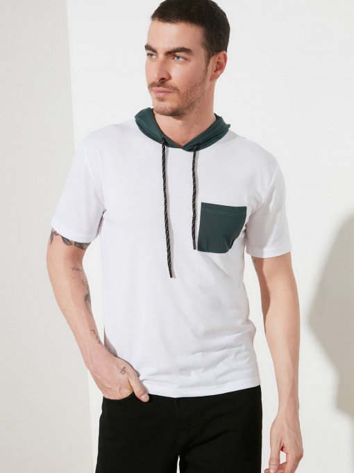 Футболка Trendyol модель TMNSS20TS0028/Beyaz Фото