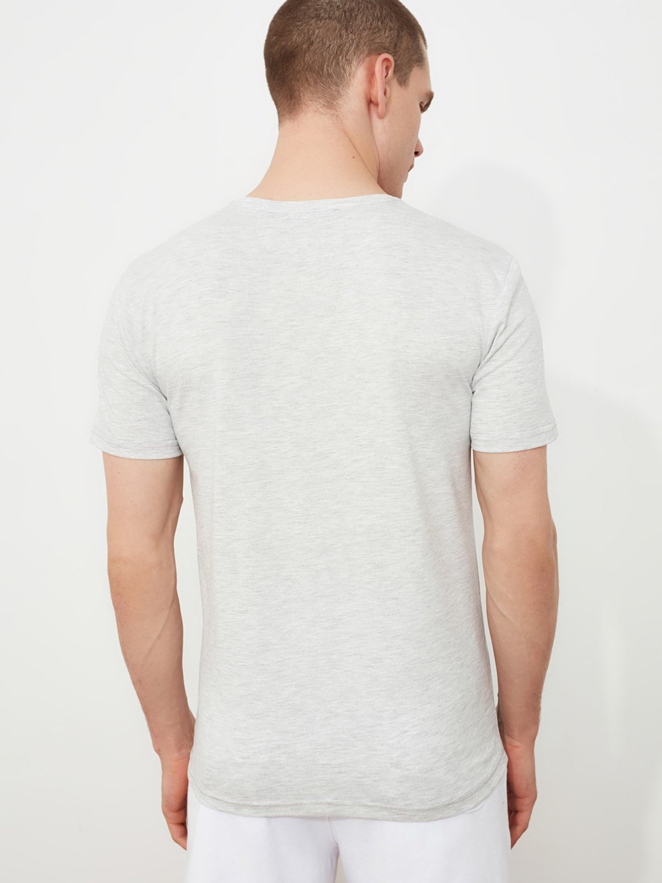 Футболки і поло Trendyol модель TMNSS21TS1977/Gri Фото