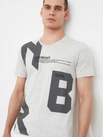 Футболки і поло Trendyol модель TMNSS21TS1977/Gri Фото