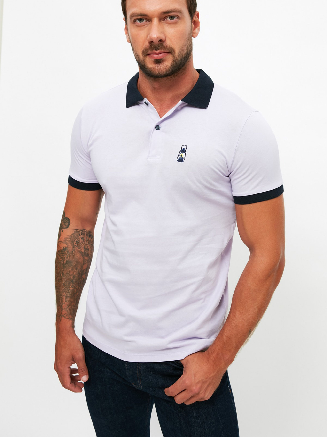 Поло Trendyol модель TMNSS21PO0254/Lila Фото