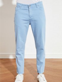 Прямі джинси Trendyol Relax модель TMNSS21JE0123/Acik Mavi Фото