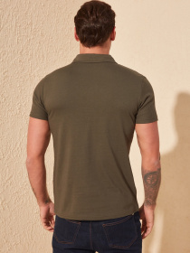 Поло Trendyol модель TMNSS20PO0002/Haki Фото
