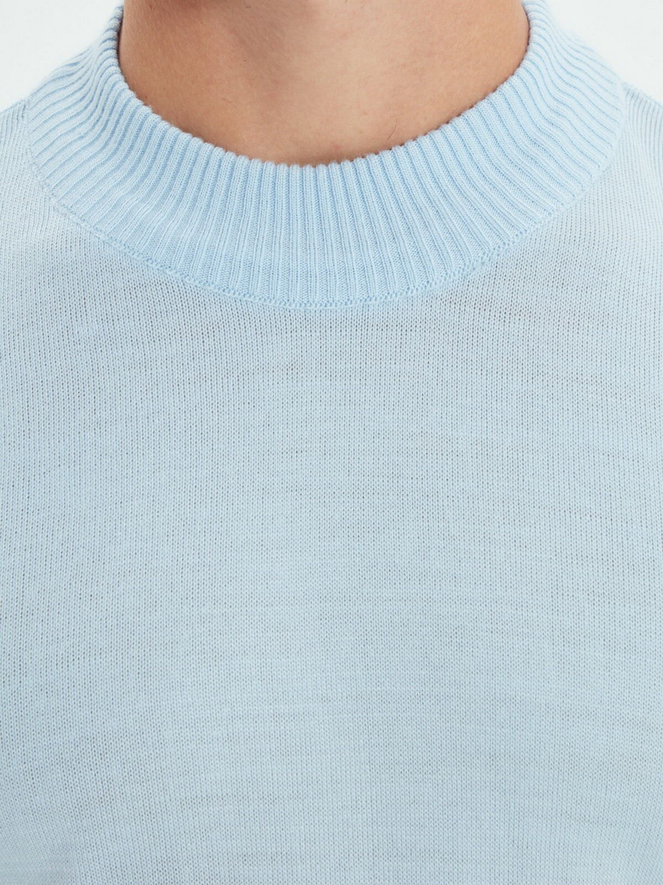 Джемпер Trendyol модель TMNAW21KZ0758/Mavi Джемпер Trendyol модель TMNAW21KZ0758/Mavi Фото