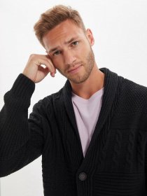 Кардиган Trendyol модель TMNAW22HI0133/Siyah Фото