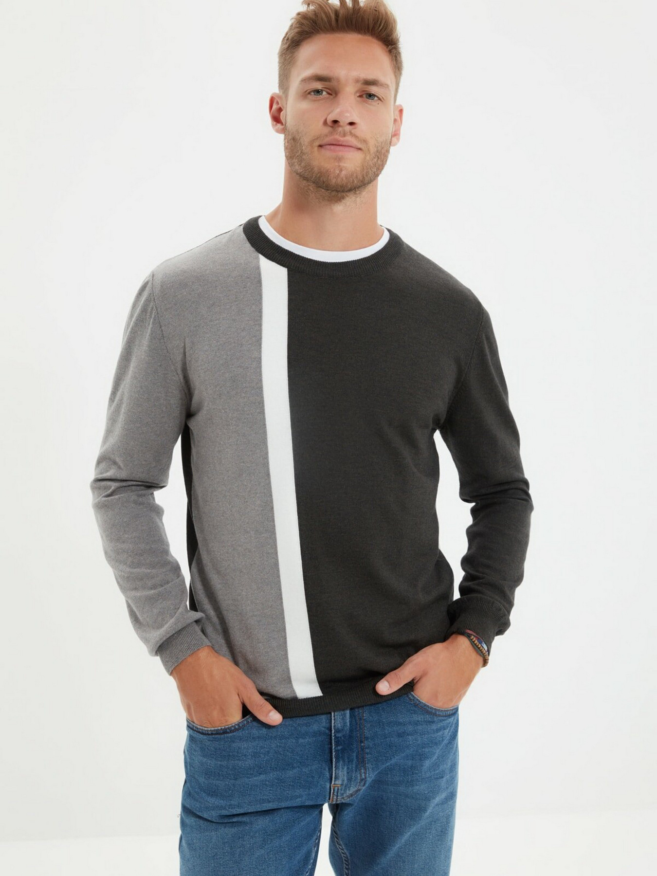 Джемпер Trendyol модель TMNAW21KZ0566/Antrasit Фото