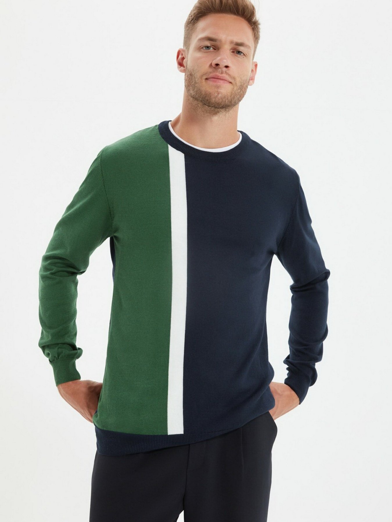 Джемпер Trendyol модель TMNAW21KZ0566/Yesil Фото