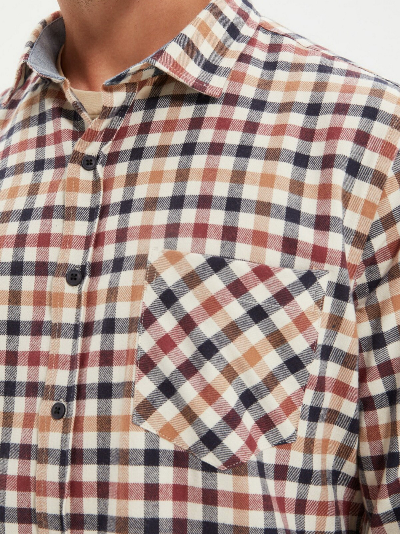 Рубашка Trendyol модель TMNAW22GO0337/Cok Renkli Фото