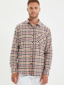 Рубашка Trendyol модель TMNAW22GO0337/Cok Renkli Фото