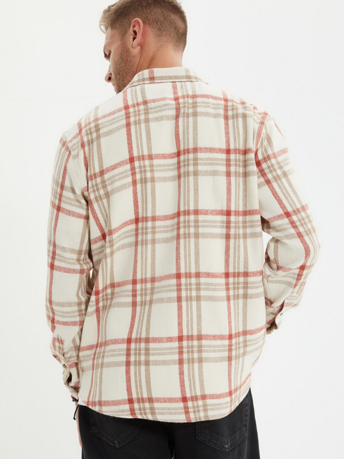 Рубашка Trendyol модель TMNAW22GO0356/Kiremit Фото