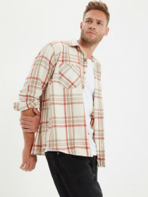 Рубашка Trendyol модель TMNAW22GO0356/Kiremit Фото