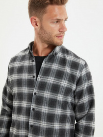 Рубашка Trendyol модель TMNAW22GO0357/Gri Фото