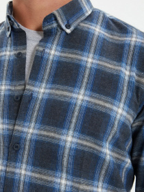 Рубашка Trendyol модель TMNAW22GO0357/Indigo Фото