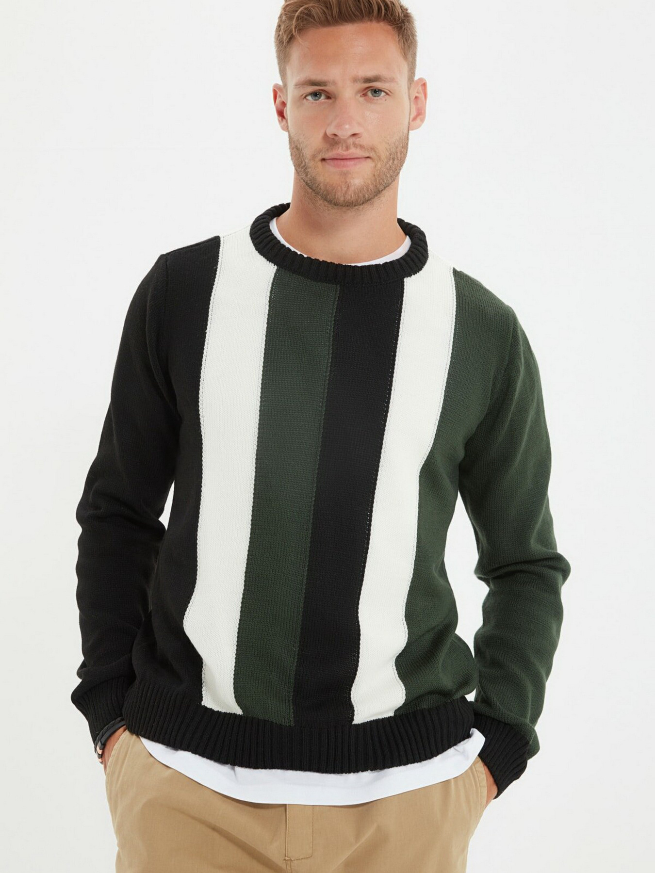 Джемпер Trendyol модель TMNAW22KZ0121/Haki Фото