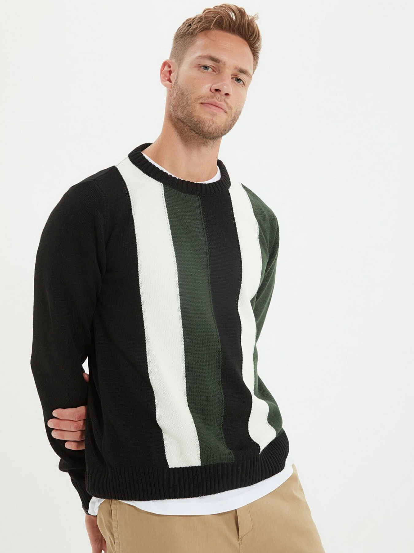 Джемпер Trendyol модель TMNAW22KZ0121/Haki Фото