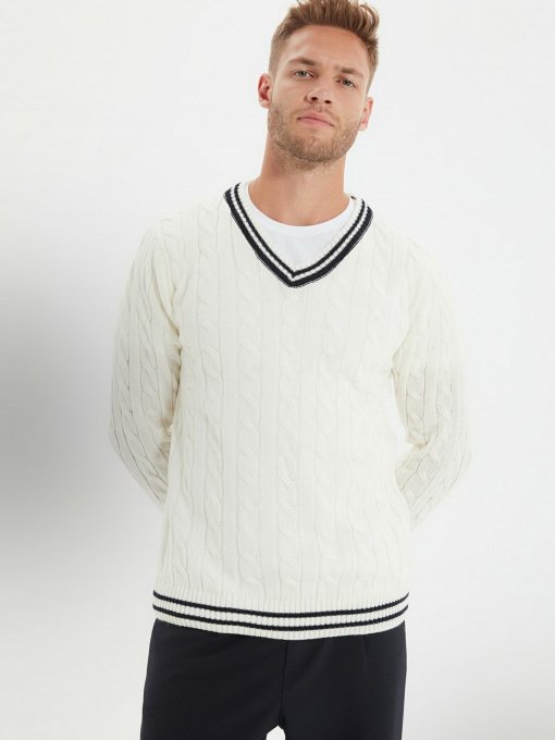 Джемпер Trendyol модель TMNAW22KZ0125/Ekru Фото