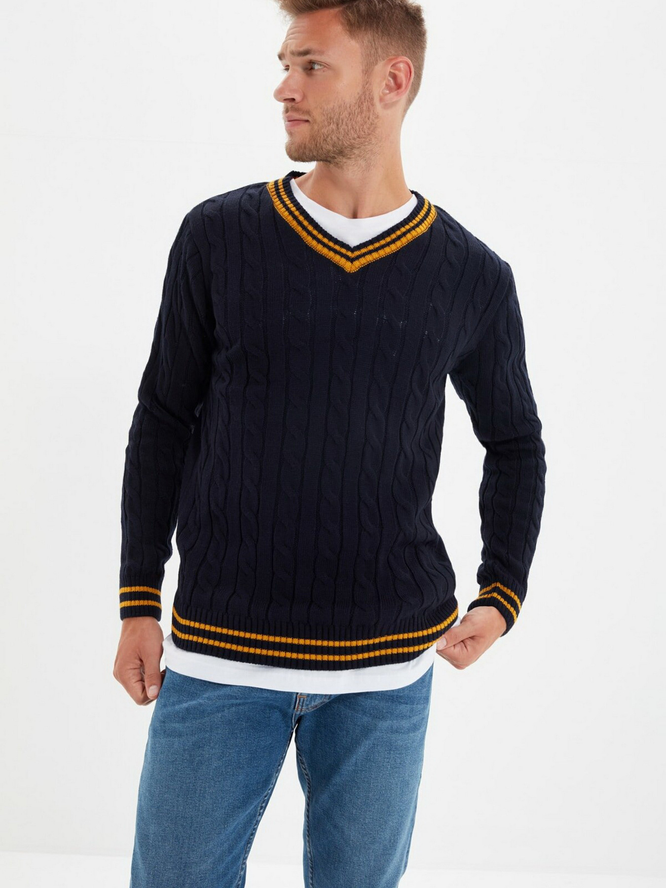 Джемпер Trendyol модель TMNAW22KZ0125/Lacivert Фото