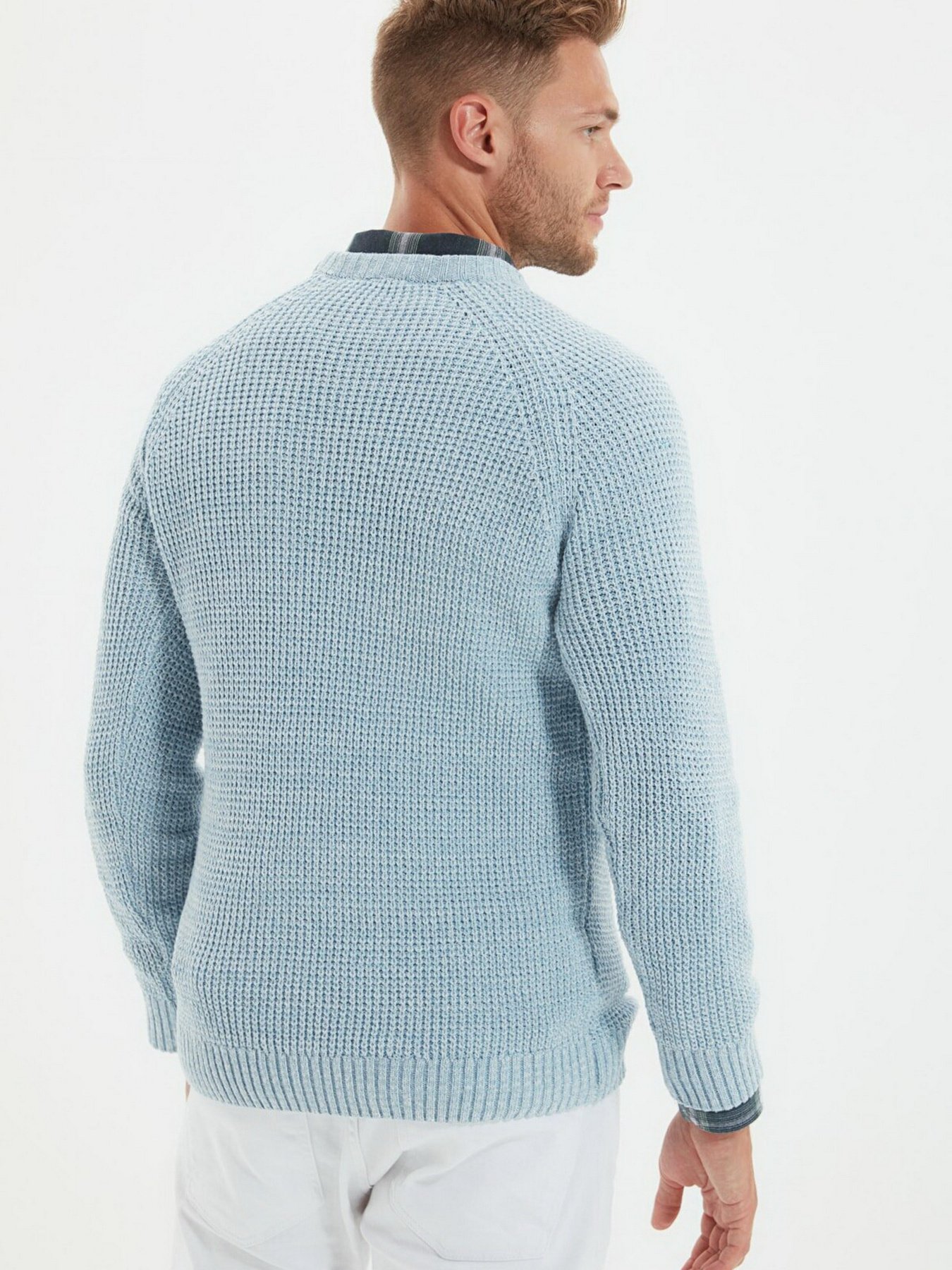 Джемпер Trendyol модель TMNAW22KZ0393/Acık Mavi Фото
