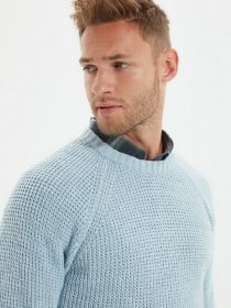 Джемпер Trendyol модель TMNAW22KZ0393/Acık Mavi Фото