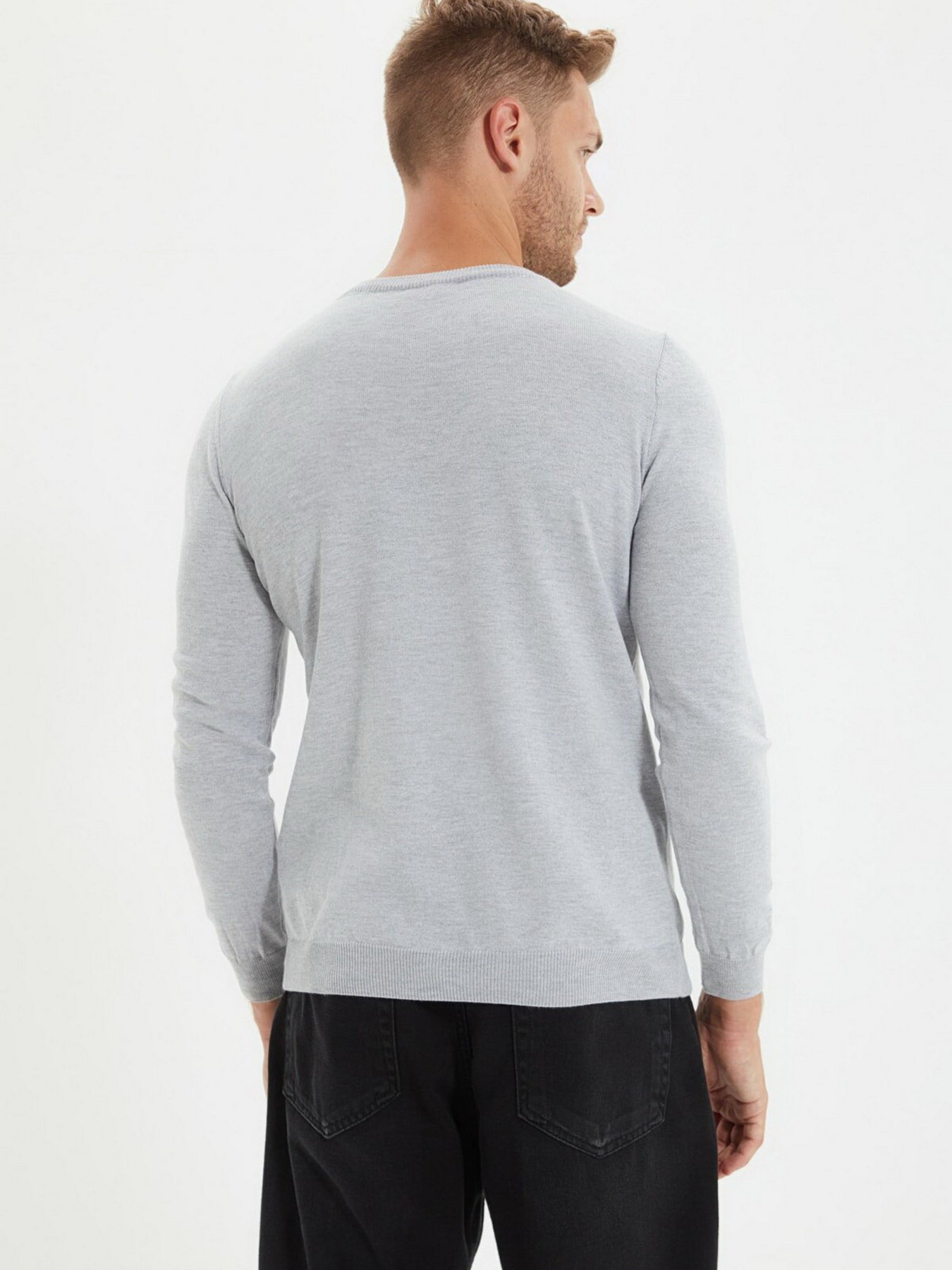 Джемпер Trendyol модель TMNAW22KZ0585/Gri Фото