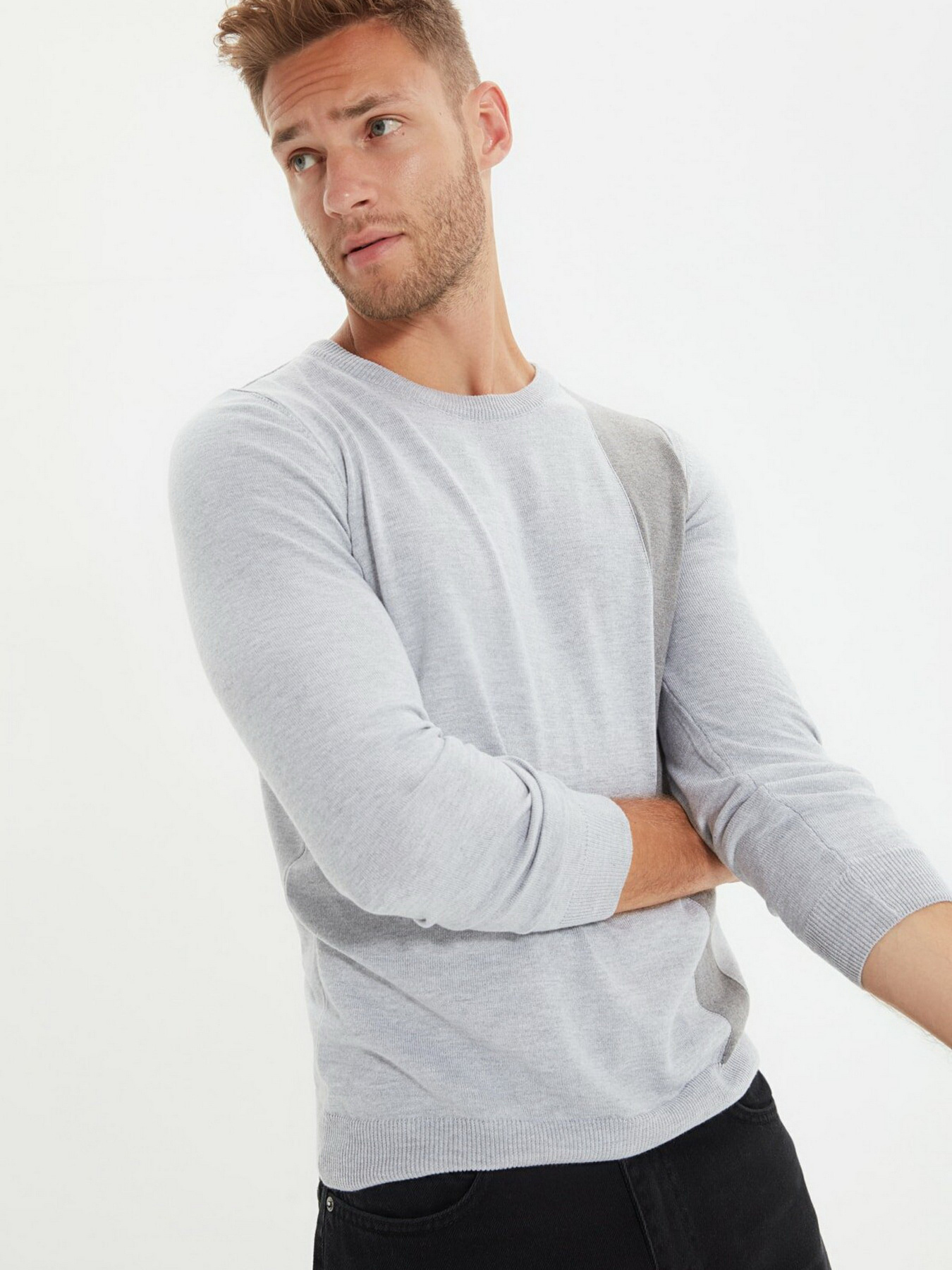 Джемпер Trendyol модель TMNAW22KZ0585/Gri Фото