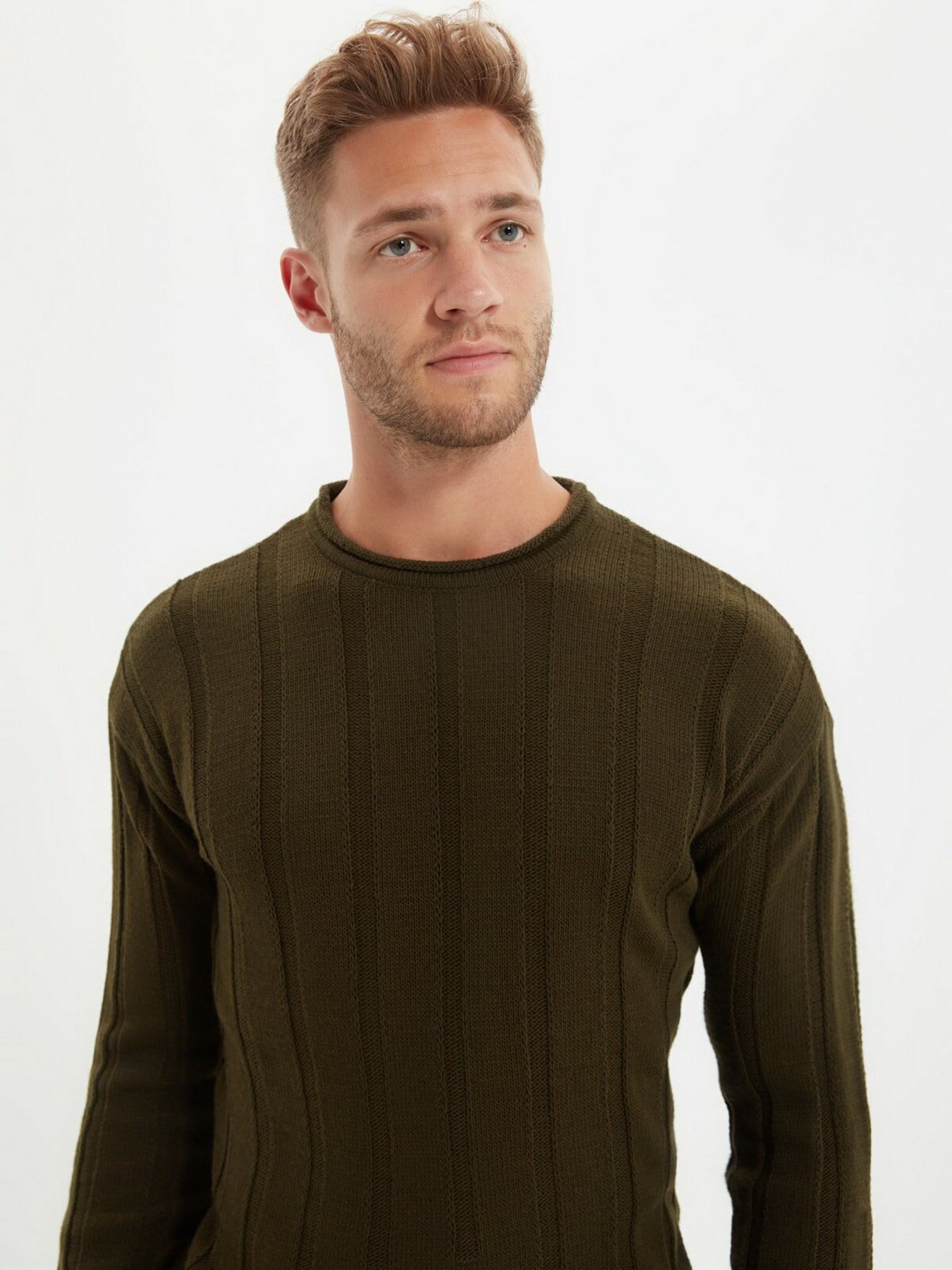 Джемпер Trendyol модель TMNAW22KZ0596/Haki Фото