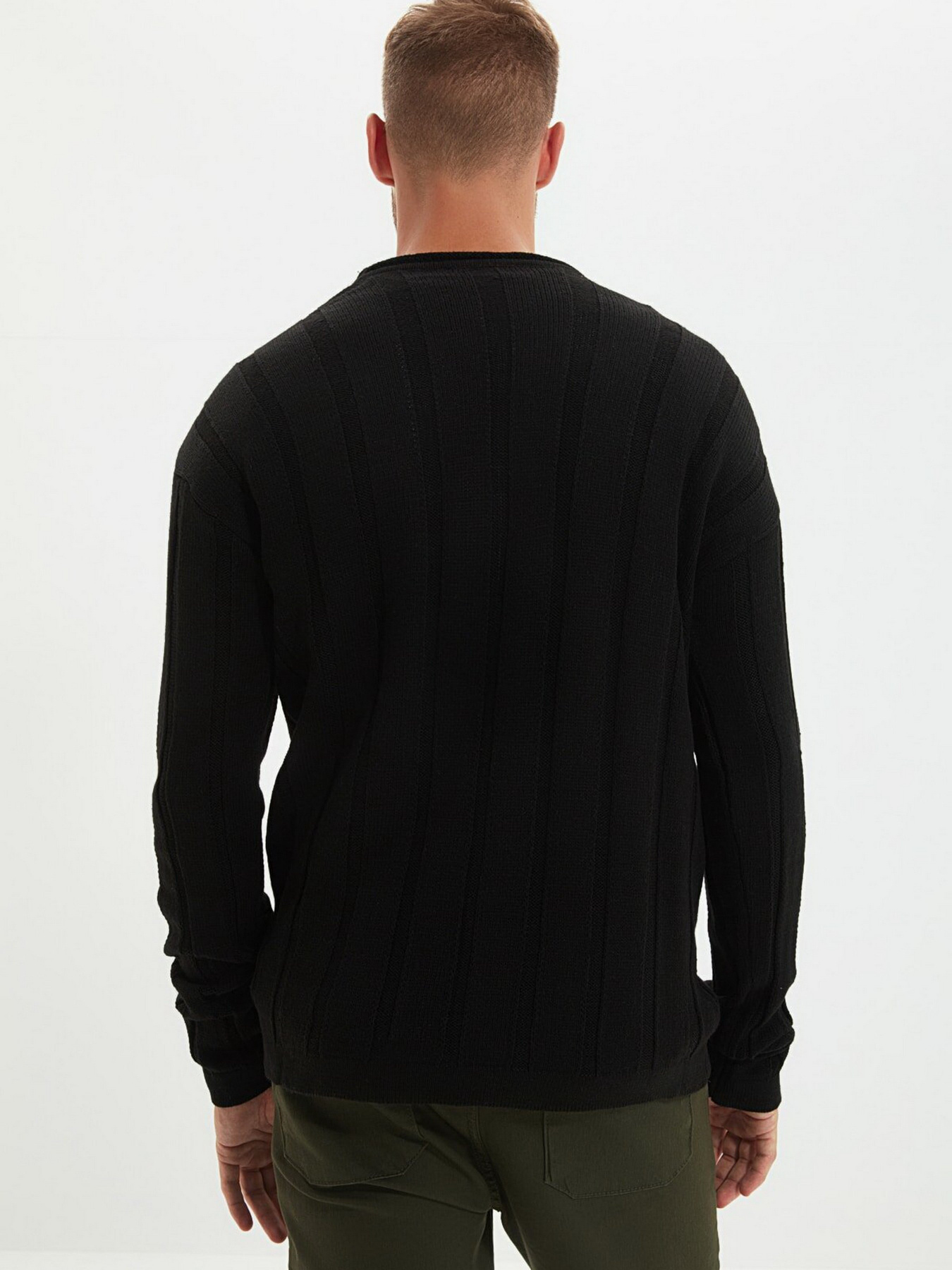 Джемпер Trendyol модель TMNAW22KZ0596/Siyah Фото