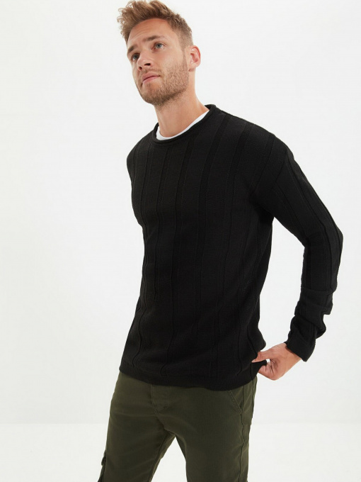 Джемпер Trendyol модель TMNAW22KZ0596/Siyah Фото