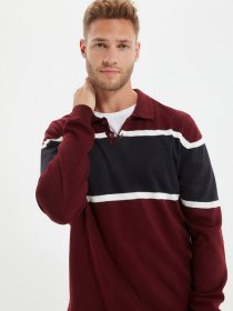Поло Trendyol модель TMNAW22KZ0651/Bordo Фото