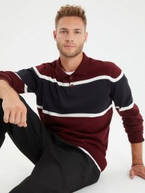 Поло Trendyol модель TMNAW22KZ0651/Bordo Фото