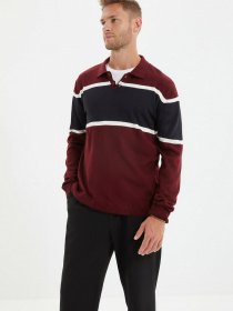 Поло Trendyol модель TMNAW22KZ0651/Bordo Фото