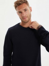 Джемпер Trendyol модель TMNAW22KZ0764/Lacivert Джемпер Trendyol модель TMNAW22KZ0764/Lacivert Фото