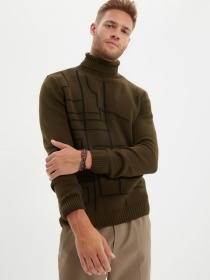 Свитер Trendyol модель TMNAW22KZ0947/Haki Фото