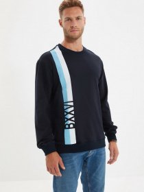 Свитшот Trendyol модель TMNAW22SW0356/Lacivert Фото