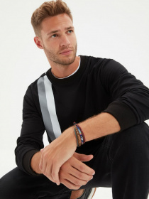 Свитшот Trendyol модель TMNAW22SW0356/Siyah Фото