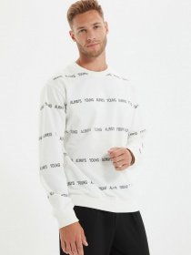 Свитшот Trendyol модель TMNAW22SW0357/Ekru Фото