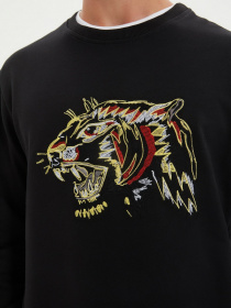 Свитшот Trendyol модель TMNAW22SW0363/Siyah Фото