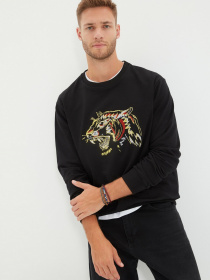 Свитшот Trendyol модель TMNAW22SW0363/Siyah Фото