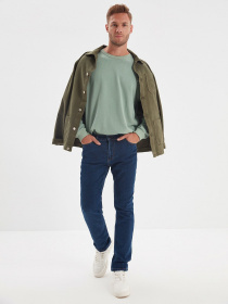 Джинсы Trendyol Straight модель TMNAW22JE0069/Indigo Фото