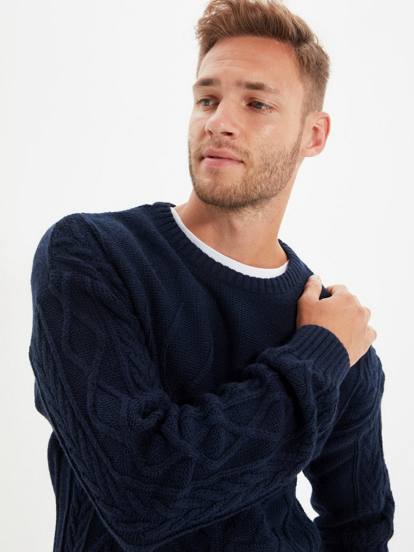 Джемпер Trendyol модель TMNAW22KZ0309/Lacivert Фото