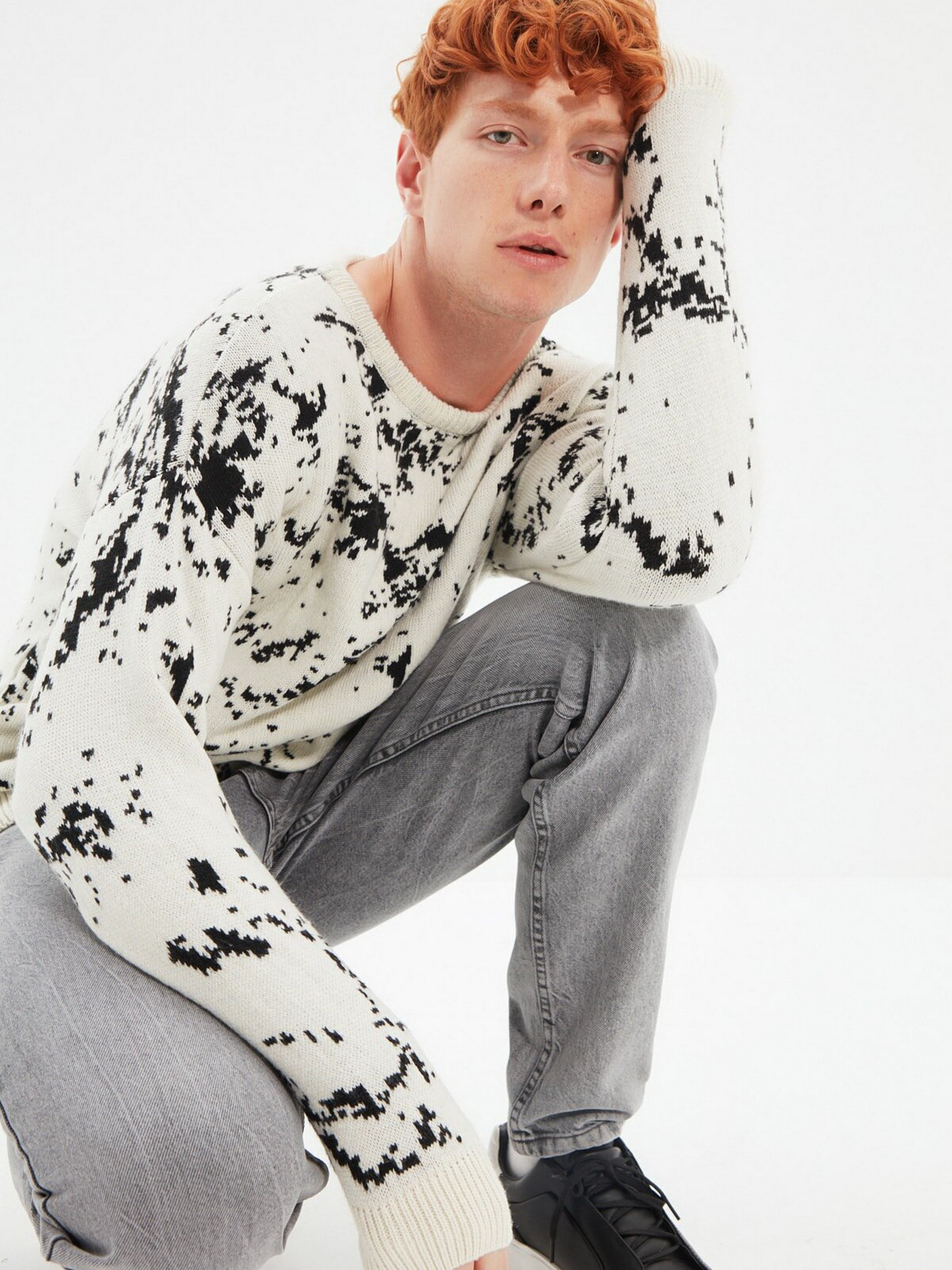 Джемпер Trendyol модель TMNAW22KZ0312/Beyaz Фото