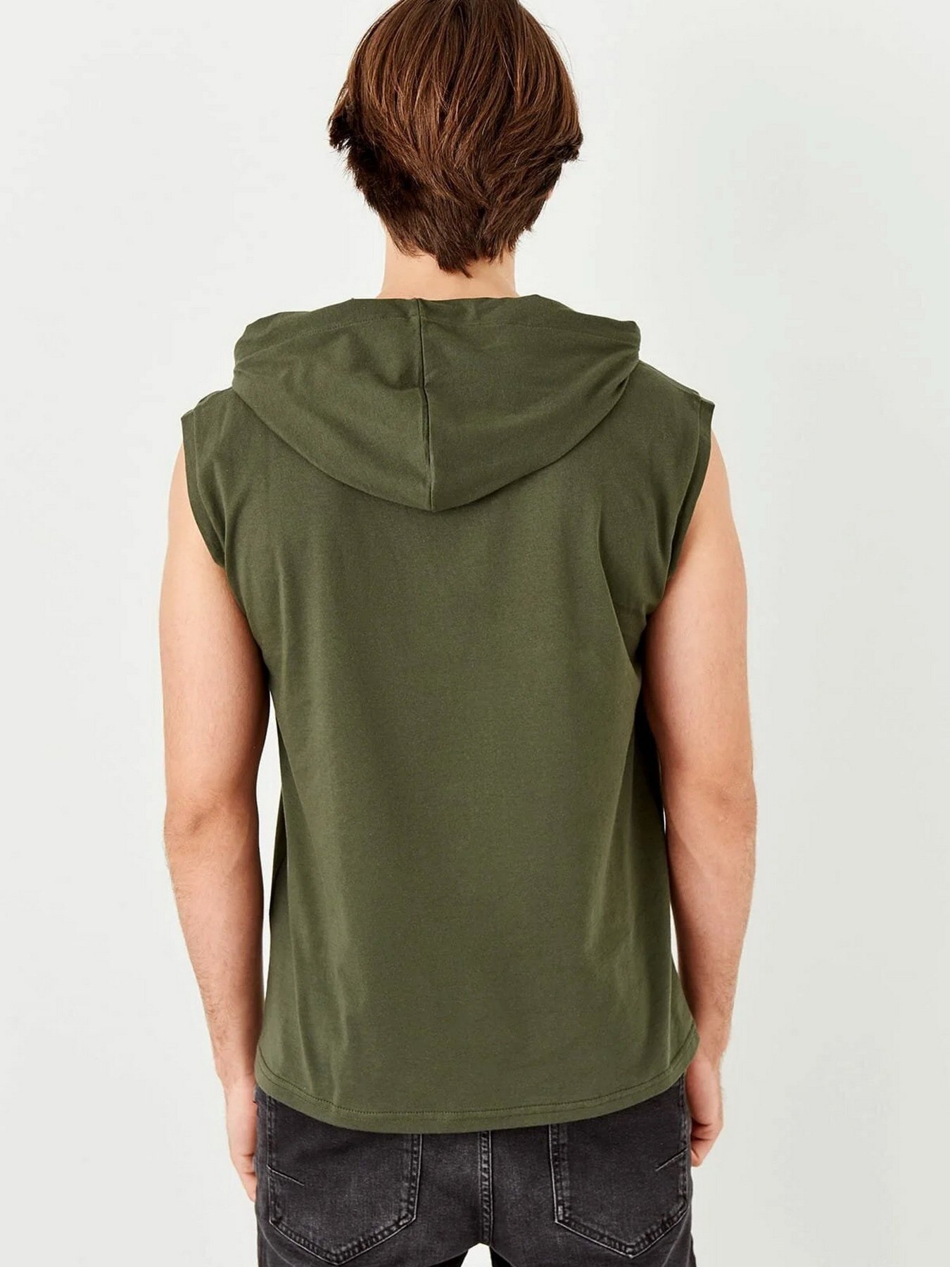 Майки Trendyol модель TMNSS19SE0124/Haki Майки Trendyol модель TMNSS19SE0124/Haki Фото