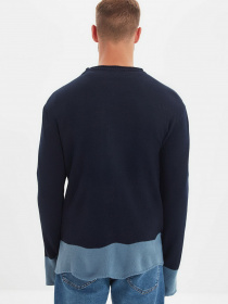 Джемпер Trendyol модель TMNAW22KZ0591/Lacivert Джемпер Trendyol модель TMNAW22KZ0591/Lacivert Фото