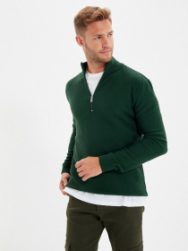 Джемпер Trendyol модель TMNAW22KZ0667/Koyu Yesil Фото