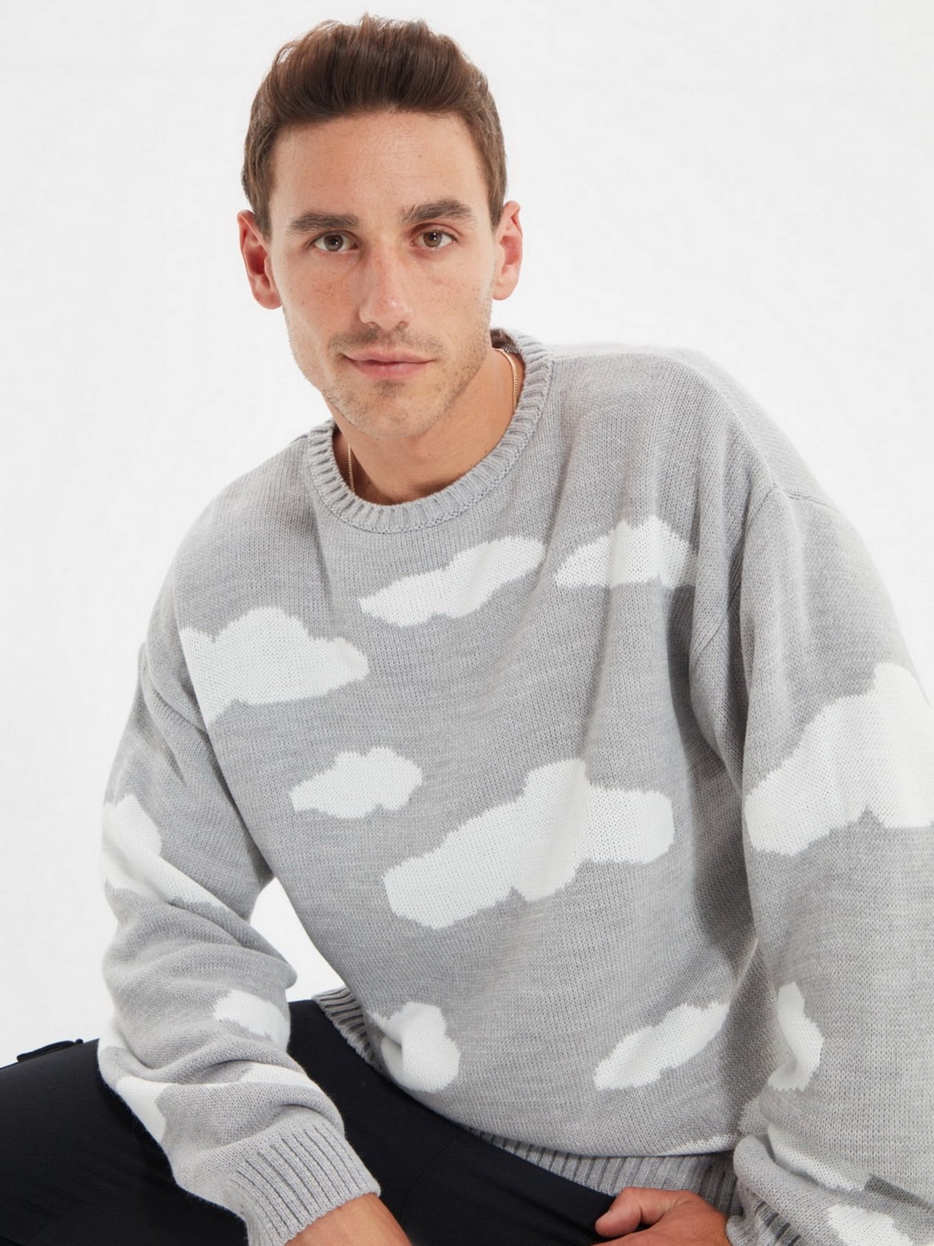 Джемпер Trendyol модель TMNAW21KZ2930/Gri Фото