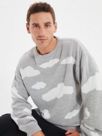 Джемпер Trendyol модель TMNAW21KZ2930/Gri Фото